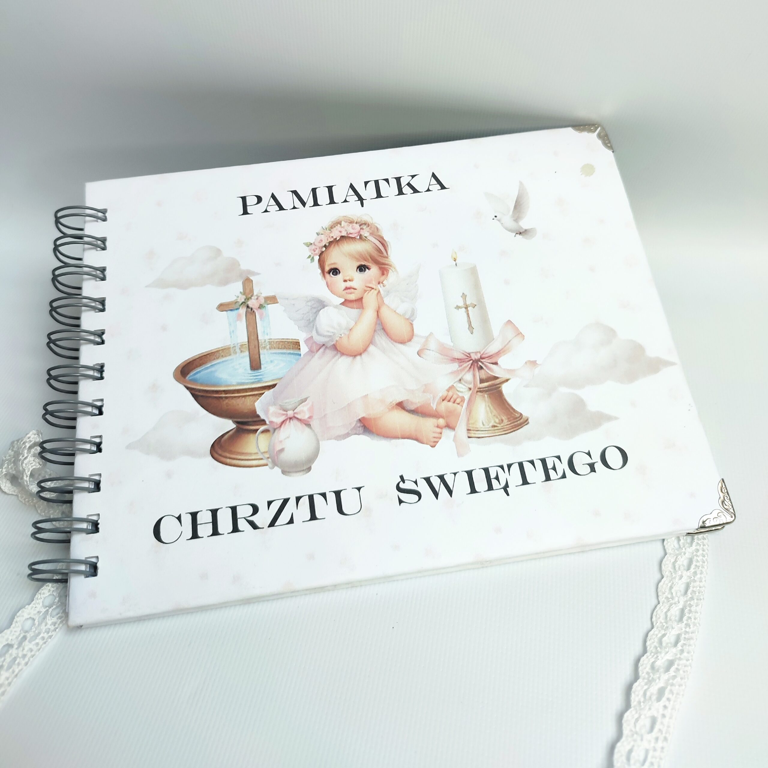 album chrzest dziewczynka